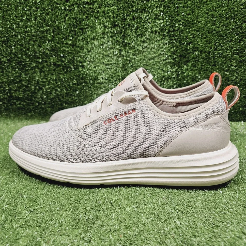 Cole Haan Grand Sport Journey Light Grey Casual Comfort Sneakers Mens Size 13 - Picture 4 of 12